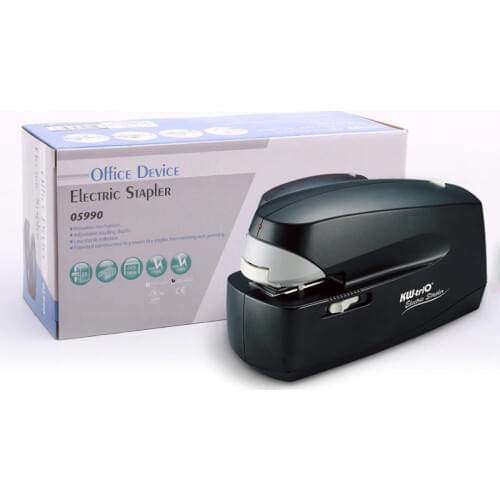 Electric Stapler Machine Effortless Automatic Paper Stapler 24/6 26/6 Staples Bookbinding Tools School Office Stationery