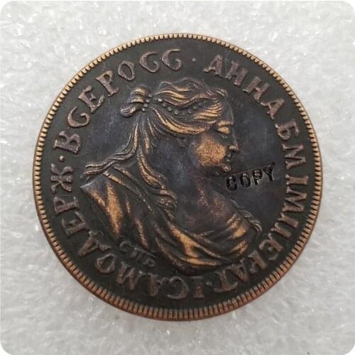 Type #3_1740 Russia 2 KOPEKS COIN COPY commemorative coins-replica coins medal coins collectibles