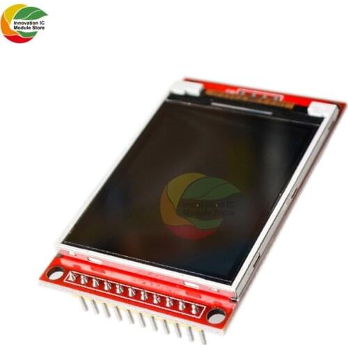 Ziqqucu 2.0 inch 176x220 TFT LCD Display Module ILI9225 SPI Interface with Micro SD Card Slot LCD Module for Arduino 3V/5.5V