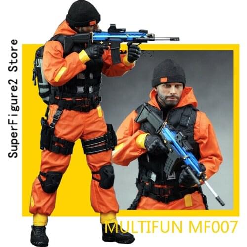 1/6 MULTIFUN MF007 Quarantine Zone Agent Clothes Model Set Toys For 12" Action Figure Toys
