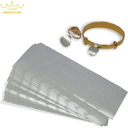1000pcs Ring Jewelry Self-Sticky Retail Dombbell Price Label Display Tags Sticker Free Shipping