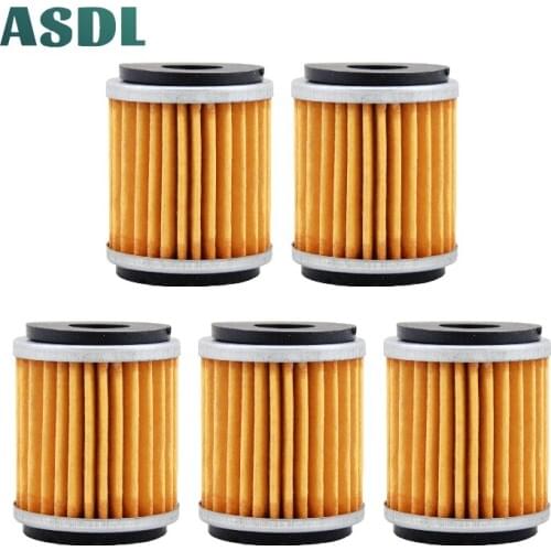5Pcs For Yamaha YZF R125 125 WR 125R 125X YZ 250 250F 450F 450 WR250F WR450F WR250X WR250R YZ450F YZ250F YZ250 YFZ450 Oil Filter