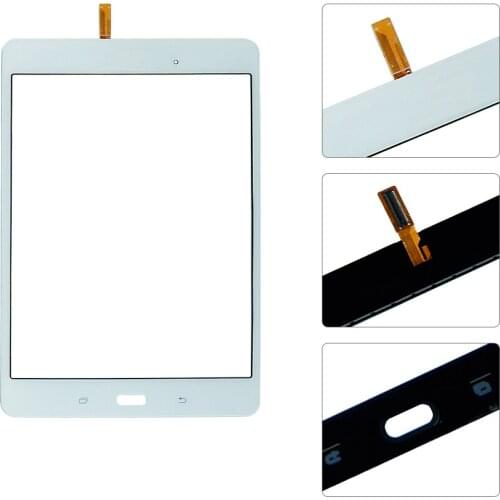 8'' For Samsung Galaxy Tab A 8.0 SM-T350 T350 Touch Screen Digitizer Glass Digitizer Panel Replacement White color