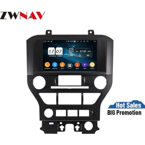 IPS 4+64G Android 10.0 Car Multimedia Player For Ford Mustang 2015 2016 2017 2018 GPS Radio Audio stereo DVD Player BT head unit