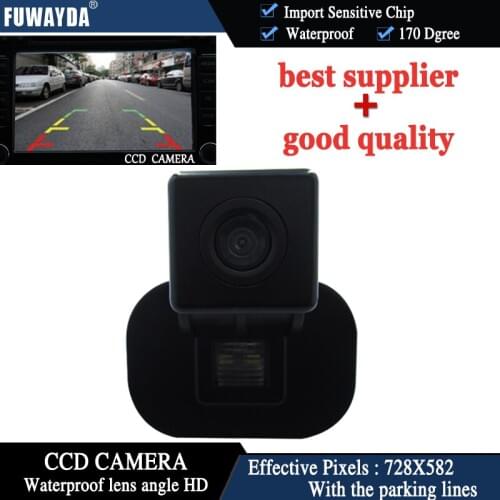 FUWAYDA car styling Auto Vehicle in Rear view Camera FOR KIA FORTE/Hyundai Verna Backup CCD night vision reverse parking camera