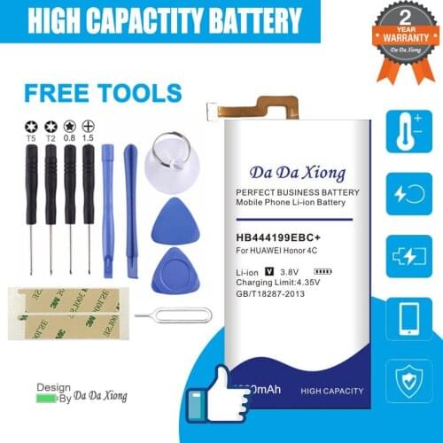 Da Da Xiong 4050mAh HB444199EBC+ Battery for Huawei Honor 4C C8818