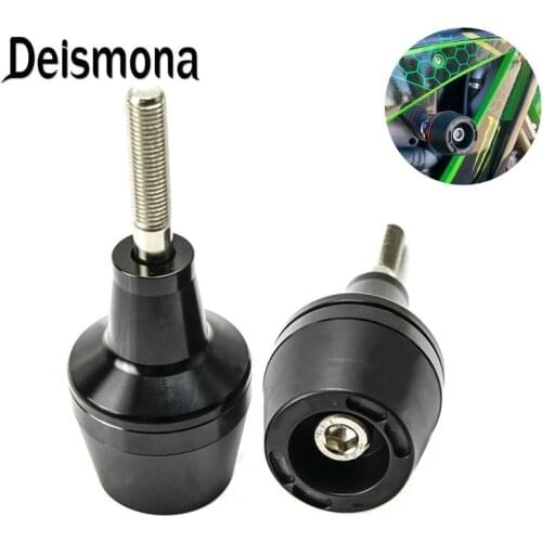 For YAMAHA MT07 FZ07 MT-07 FZ-07 Motorcycle Aluminum Frame Crash Pad Engine Stator Sliders Protector With Logo