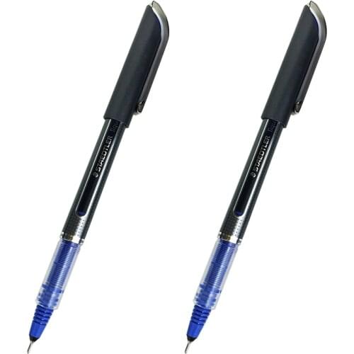 Smooth Super Good! Germany Staedtler 0.5mm Gel Pen Blue Liquid Ink Writing Needle Tip Stationery Student Office School Supplies
