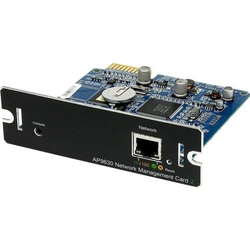 AP9630 UPS Network Management Card 2 Offers Simultaneous Remote Management Access Through Telnet and SSH