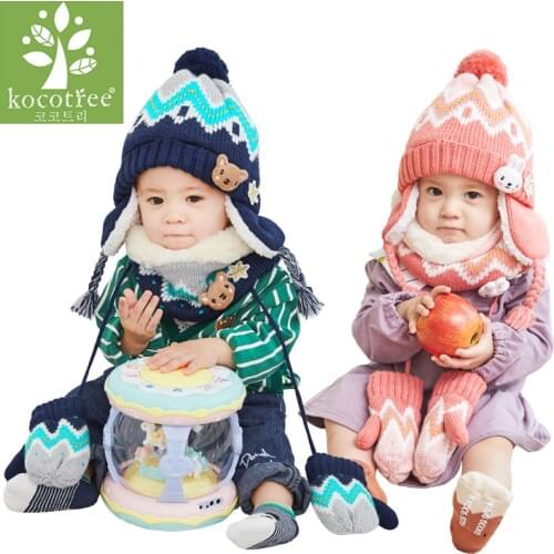 KOCOTREE Sets Of Hats And Scarves For Girls China