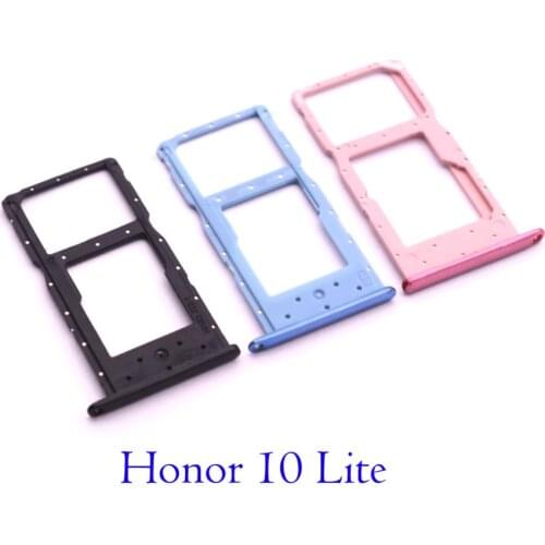 SIM Card Tray + SIM Card Tray / Micro SD Card for Huawei Honor 10 lite for Honor10 lite