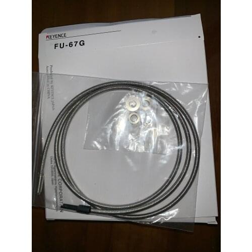 New barcode, brand new KEYENCE FU-67G optical fiber, complete accessories