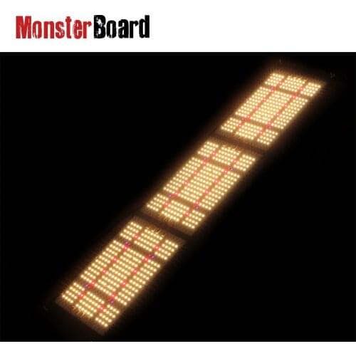 Pre-assemble 3000K 3500k 320watt v4 plus monster board full spectrum for Grow light LM301h 660nm UV IR LED grow light