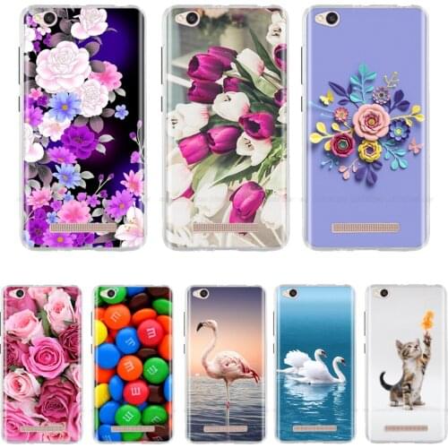 Silicone Phone Case For Xiaomi Redmi 4A case Soft Silicone Clear TPU Bag cover for Redmi 4A Hongmi 4a 5.0 inch Cover Coque Capas