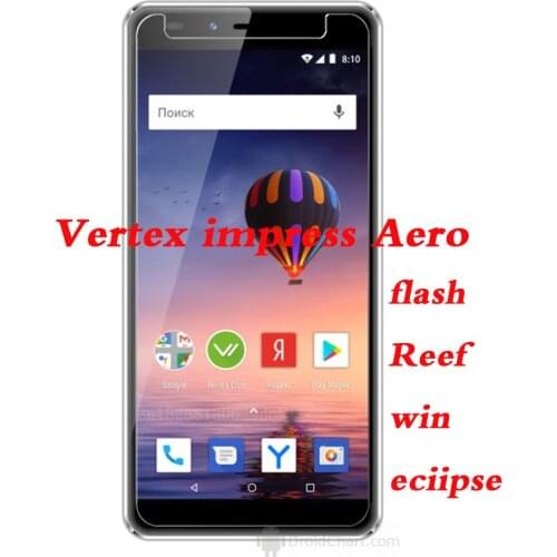 2.5D 9H Tempered Glass For Vertex impress Aero flash Reef win eciipse Screen Protector Glass Protective Film Glass