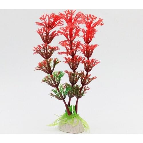 6pcs Simulation Artificial Plants Aquarium Decor Water Weeds Ornament Plant Fish Tank Aquarium Grass Decoration