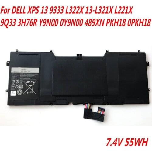 High Quality 7.4V 55WH C4K9V Laptop battery For DELL XPS 13 9333 L322X 13-L321X L221x 9Q33 3H76R Y9N00 0Y9N00 489XN PKH18 0PKH18