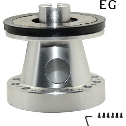 Aluminum Steering Wheel Hub Adapter Snap Off Boss Kit For EG