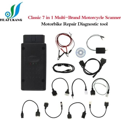Classic 7 in 1 Multi-Brand Motorcycle Scanner Motorbike Repair Diagnostic Tool