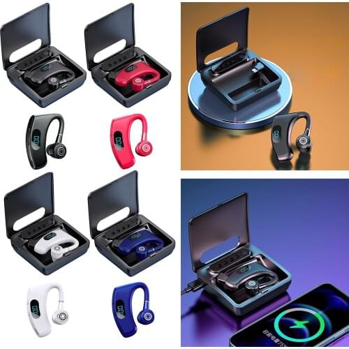 Bluetooth 5.2 Headset Wireless Headphones Earpiece Sports Headsets