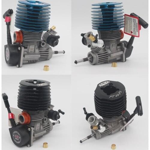 HSP RC Car 1:8 Buggy Monster Truggy Nitro Engine Taiwan Imports Blue SH 28 Engine M28-P3 4.57CC Pull Starter
