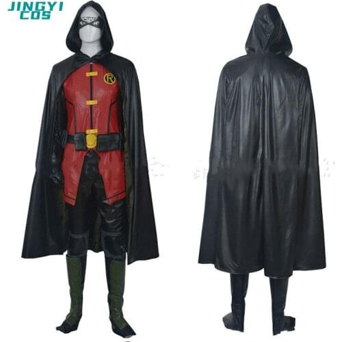 Robin Youth Titan Male Skin Anime COS Full Set of ocsplay Costumes