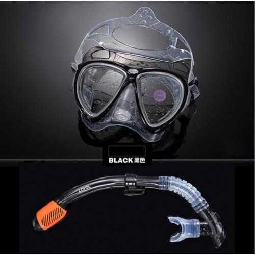LOYOL full dry goggles myopia snorkeling Sambo snorkeling suit snorkel diving equipment mirror shipping