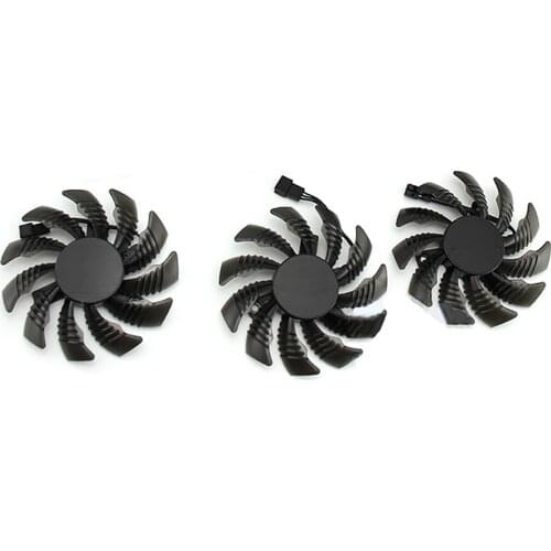 Graphics Card Cooling Fan T128010SU 75mm for Gigabyte GTX1080ti 1080 1070 1060 Repair Parts Original DC 12V 0.35A 4Pin