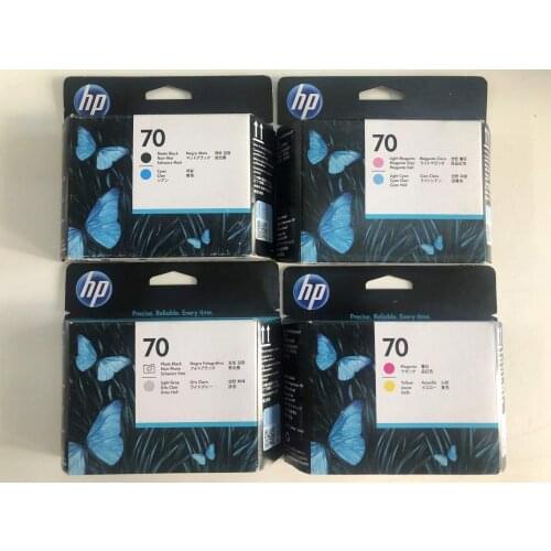 1 Set Original Printhead for HP 70 C9404A C9405A C9406A C9407A Z2100 Z3100 Z3200 Z5200 Print Head