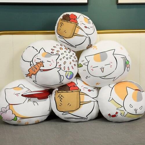 Natsume Yuujinchou Nyanko Sensei Plush Cat Anime Cartoon Stuffed Toy Pillow Cushion for Children Birthday Gift
