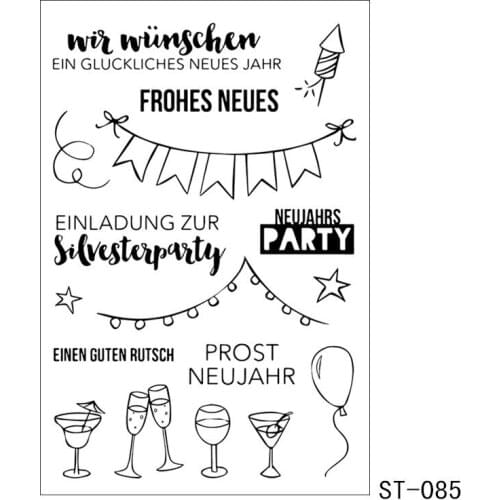 11x16cm Fireworks Clear Stamps Transparent Seal Silicone Seal TPR Christmas Wedding Roller Stamps DIY Scrapbook Album Card