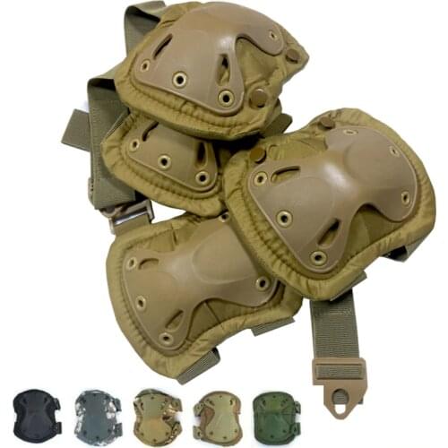 Tactical KneePad Elbow Knee Pad Military Knee Protector Army Airsoft Outdoor Sport Working Hunting Skating Safety Gear Kneecap