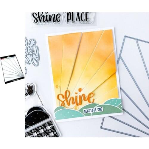 Triangular Frame Metal Die Cutting 2021 New Diy Die Molds Scrapbooking Paper Making Cuts Crafts Big Die