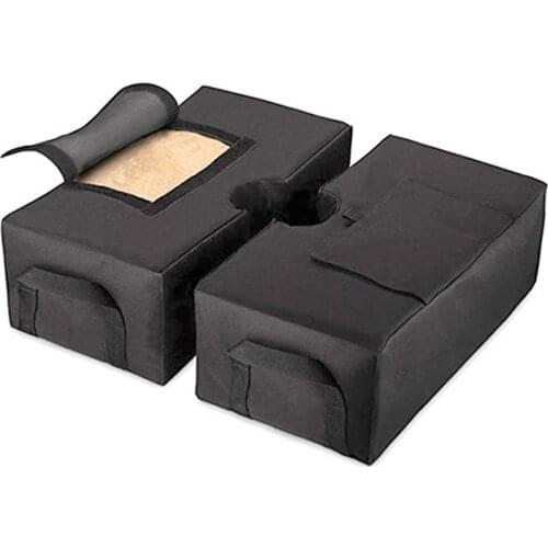 Outdoor Patio Umbrella Base Weight Bag Waterproof Round Sand Bags For Outdoor Parasol Umbrella Stand (without Sand)