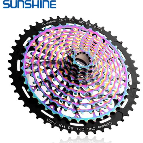 Bicycle Cassette11/12 Speed Mountain Bike freewheel 9-46T 9-50T Bicycle sprocket For XD 11 Speed Ultralight