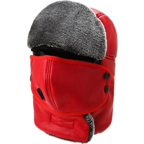 2020 Season New Fashion Winter Hats Men Women Child Warm Cap Air Flap Outdoor Skiing Windproof Cycling