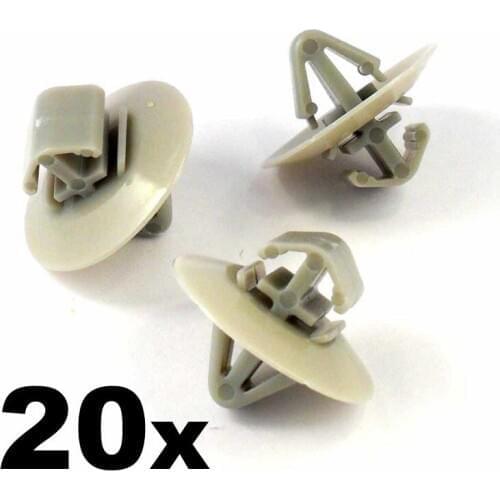 20x Clips For Renault Trafic Traffic Side Moulding / Lower Protection Door Trim 7703077421