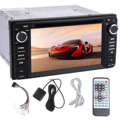Android 7.1 CPU Car DVD Video Player GPS Navigation Wifi Dual-Core Touch Screen For Toyota Corolla 2008 2009 2010 2012 2013