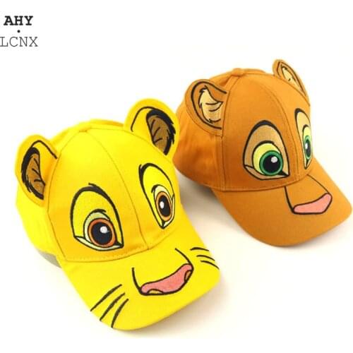New Fashion Autumn Summer Baby Baseball Cap For Boys Girls Cartoon Tiger Children Hat Spring Outdoor Snapback Hat Kids Sun Caps
