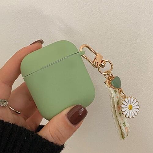 For Apple AirPods 1/2 Case ins Korea Lace daisy chain Earphones Case for Airpods Pro 3 Case Soft Silicon Headset Cover coque