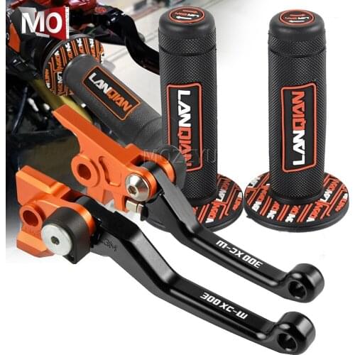 For 300 XCW XC-W 300XCW 2014-2018 2015 2016 2017 CNC Pivot Brake Clutch Levers Dirt Bike Handle Hand Grip Handlebar Motocross