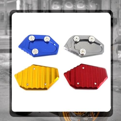 For YAMAHA MT 03 25 YZF R3 R25 MT03 YZFR25 YZFR3 MT25 Motorcycle Kickstand Foot Side Stand Extension Pad Support Plate Enlarge