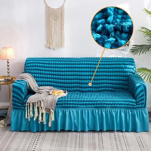 Euro Covers For Sofas 1/2/3/4 Seat Elastic Sofa Slipcovers For Living Room Stretch Universal Couch Cover Sectional Throw