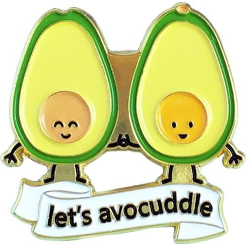 Avocado Enamel Pin