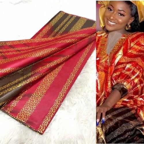 Hot Sale Bazin Riche Getner 2021 Nouveau African Basin Riche Fabric Latest High Quality 100%Cotton Guinea Brocade Fabric 5Yards