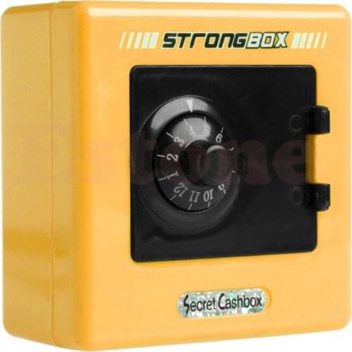 Safe Money Box Money Coin Saving Storage Box With Lock Code Cash Safe Case Piggy Bank Home Storage Organization