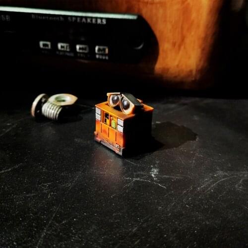 Personality Design Mechanical Keyboard Custom Keycaps for Garbage Robot Keyboard Gift Keycap Cartoon Axis Gaming Accessories