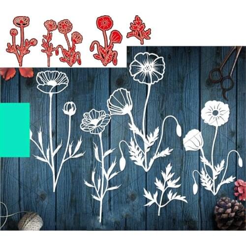 Metal cutting dies cut die christmas flower decoration Scrapbook paper craft knife mould blade punch stencils dies