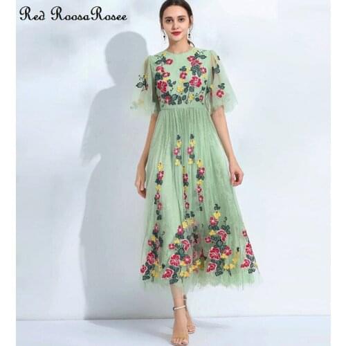 Red RoosaRosee Short Dresses For Women