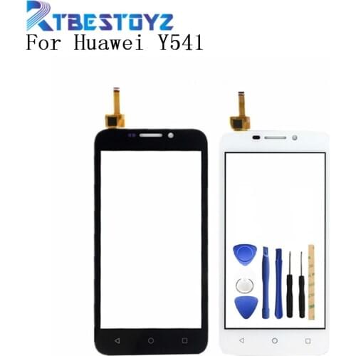 RTBESTOYZ For Huawei Y541 Y5 Y5c Y541-U02 Front Touch Screen Digitizer Outer Glass Lens Sensor Touch Panel Part